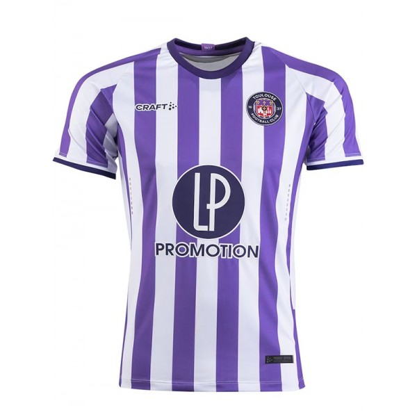 Toulouse home jersey soccer uniform men's first sportswear football kit top shirt 2023-2024